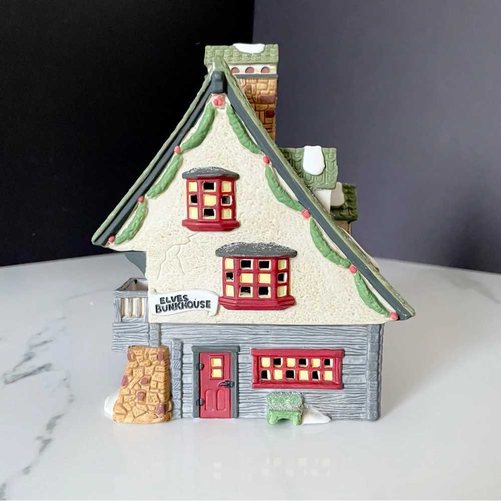 Department 56 elf bunkhouse